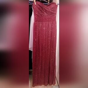Sparkly red prom/evening dress